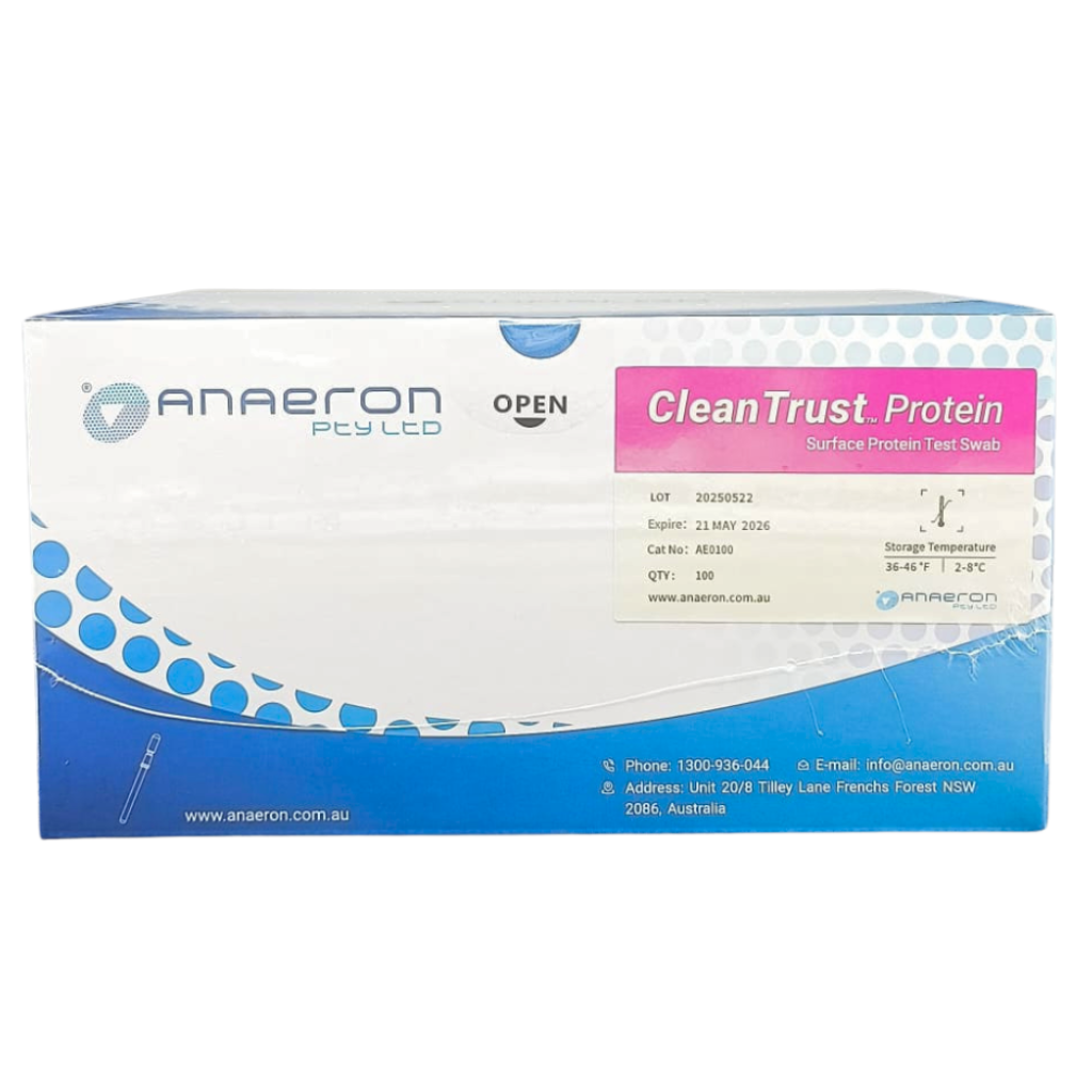 Anaeron Clean Trust Surface Protein Residue Swab
