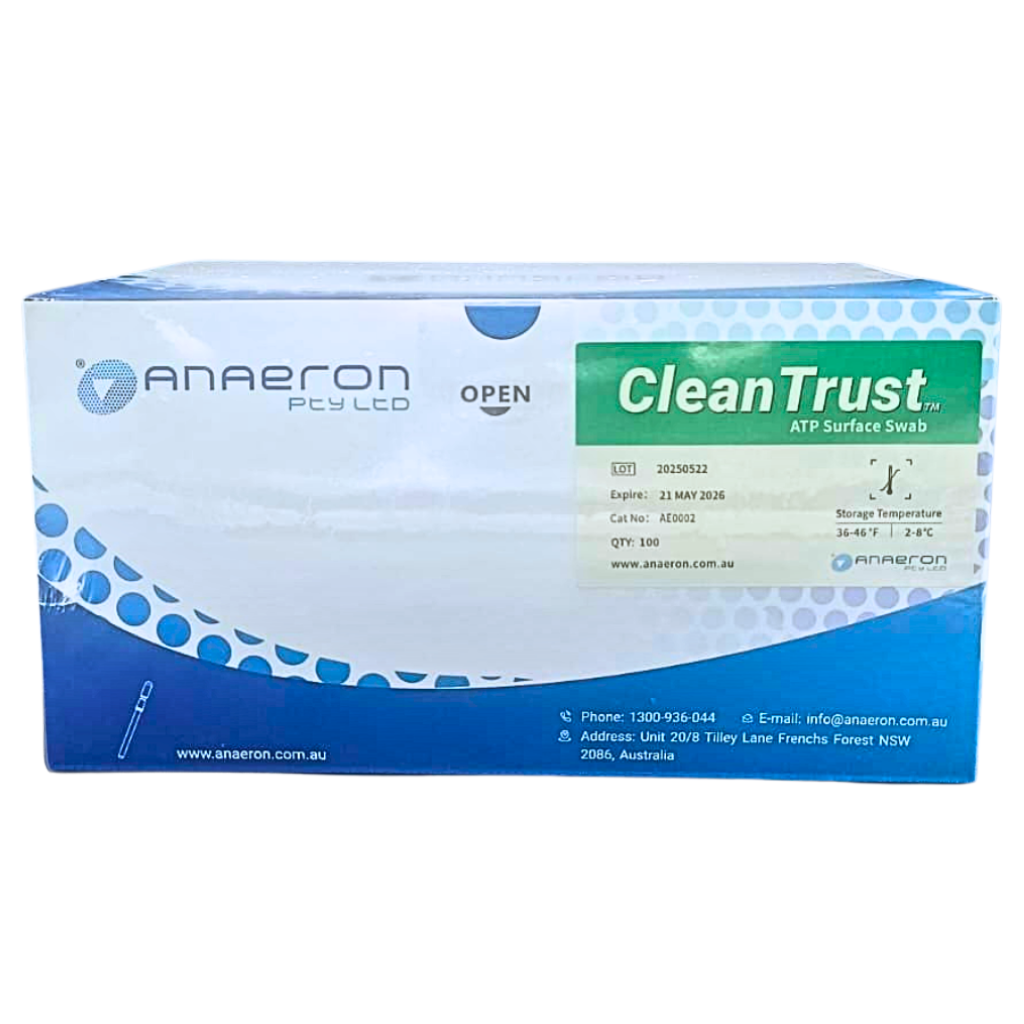 Anaeron Clean Trust ATP Surface Swab - Box of 100