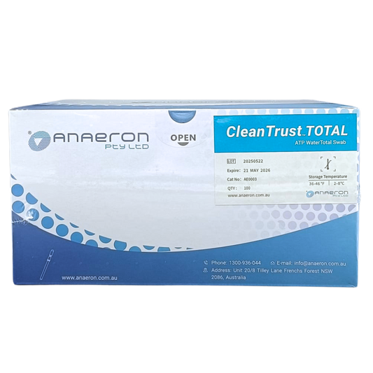 Anaeron Clean Trust Water Total Swab - Box of 100